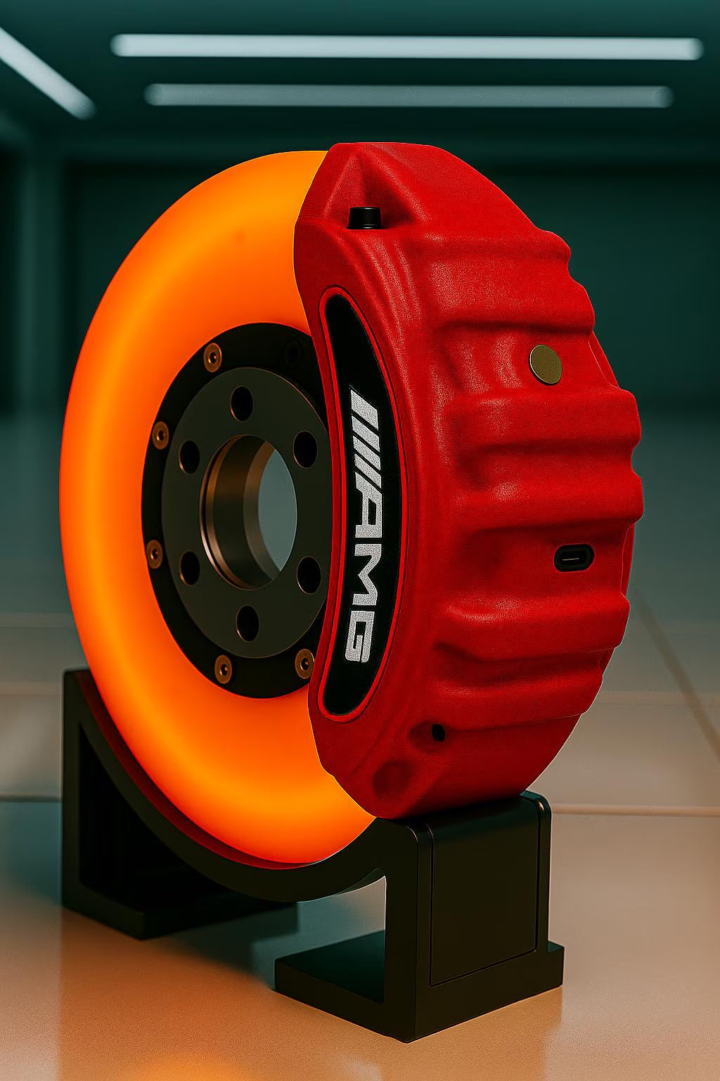 AMG Brake Disc Lamp – USB-C Rechargeable